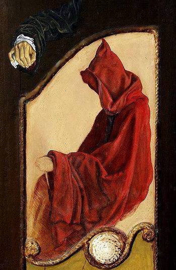 Red Cloak and Hand