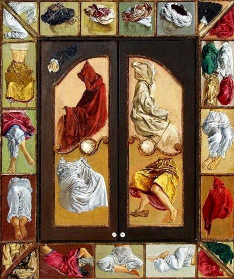The Drapery Door Frame